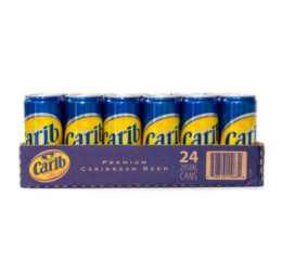 Carib Lager Cans